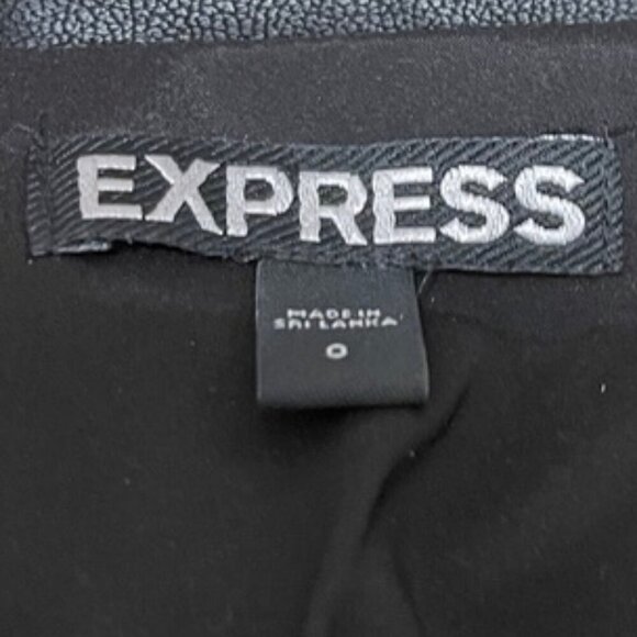 Express Houndstooth Pencil Skirt Red Black – 0 - Picture 6 of 12